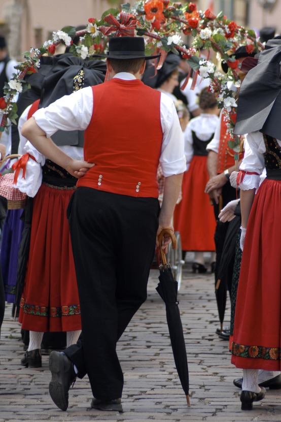 Frankreich, Elsass, G Eguisheim: Fest der Winzer, Bildquelle: Haute-Alsace Tourisme © Christophe Dumoulin