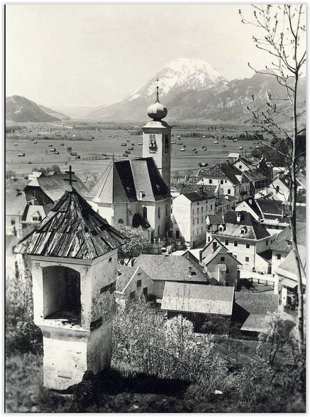 Datei:Kalvarienberg Liezen um 1930.jpg