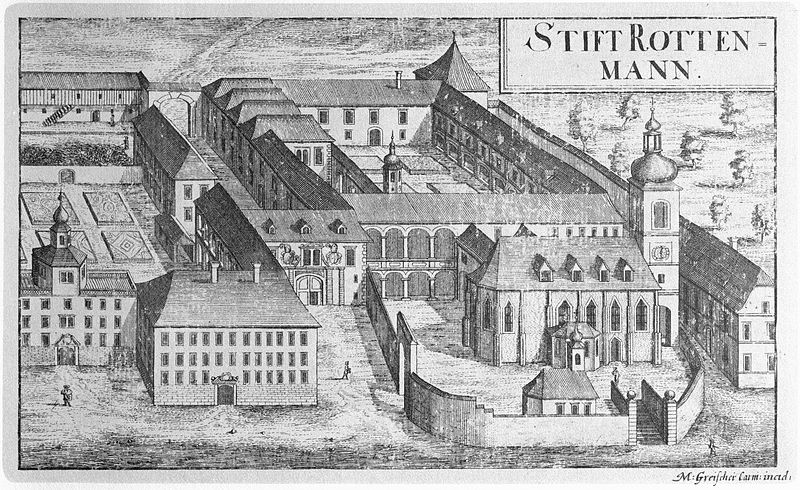 Datei:Vischer - Topographia Ducatus Stiriae - 359 Stift Rottenmann.jpg