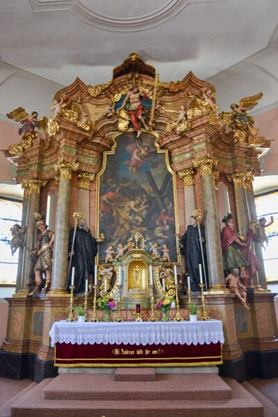 Datei:Pfarrkirche Öblarn Hochaltar.JPG