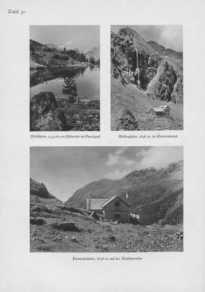 Hans-Wödl-Hütte Gollinghütte Preintalerhütte 1936.jpg