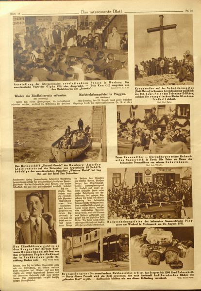 Datei:Scheichenspitze Gipfelkreuz Weihe 1931.jpg