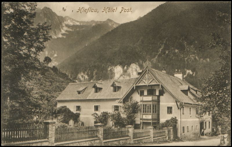 Datei:Hieflau Hotel Post 1912.jpg