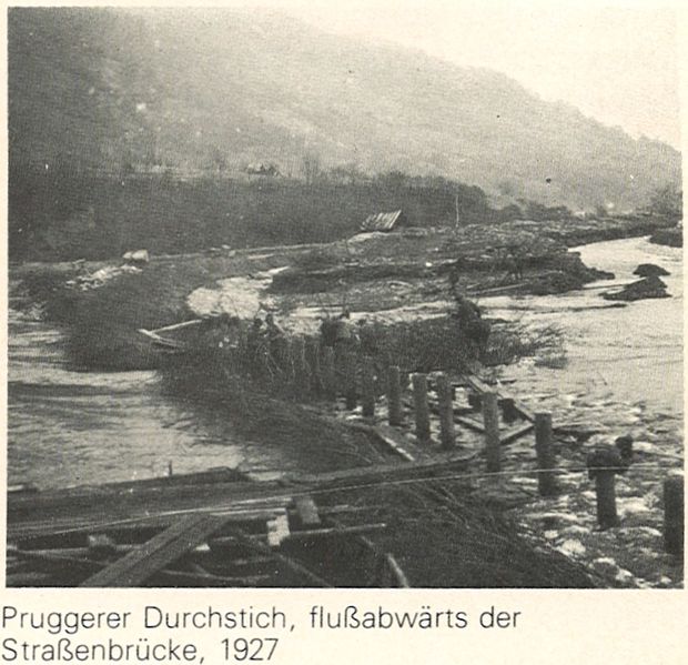Datei:Pruggerer Durchstich 1927.jpg