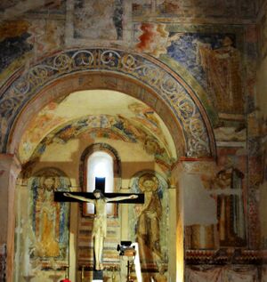 Johanneskapelle Pürgg, Renovierung Okt. 2017.jpg