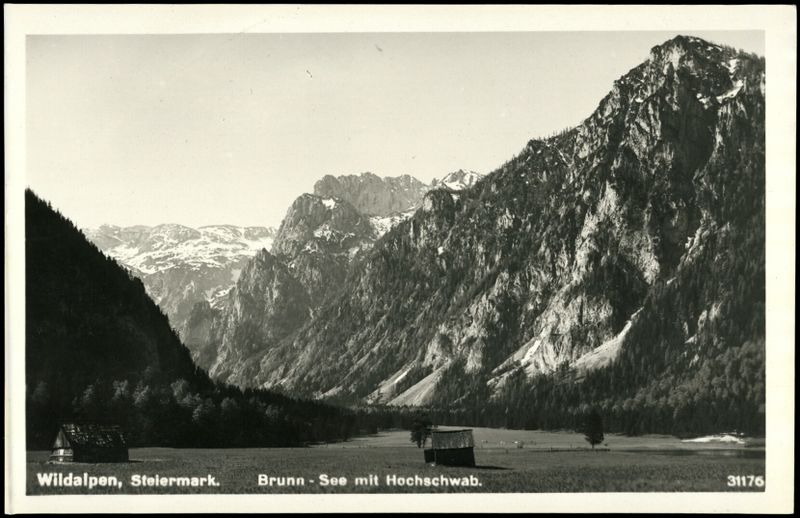 Datei:Brunnsee Wildalpen Hochschwabgruppe 1932.jpg