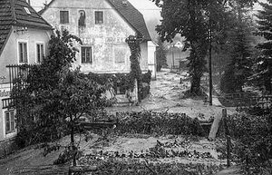 Lichtmessbach Hochwasser 1949.jpg