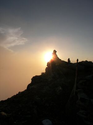 Hochgolling sunset 16276 2006-07-04.jpg
