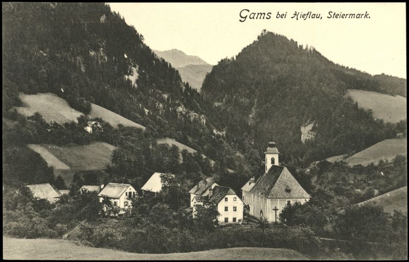 Datei:Gams bei Hieflau 1928.jpg