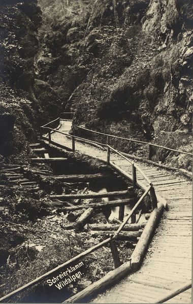 Datei:Schreierklamm 1910.jpg