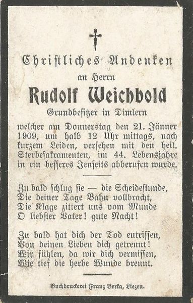 Datei:Sterbebild Rudolf Weichbold 1909.jpg