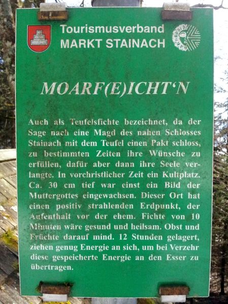 Datei:Moarfeichtn Tafel.jpg