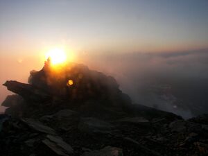 Hochgolling sunset 16289 2006-07-04.jpg