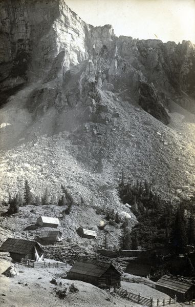 Datei:Sandling Bergsturz 1920 J.Kain.jpg