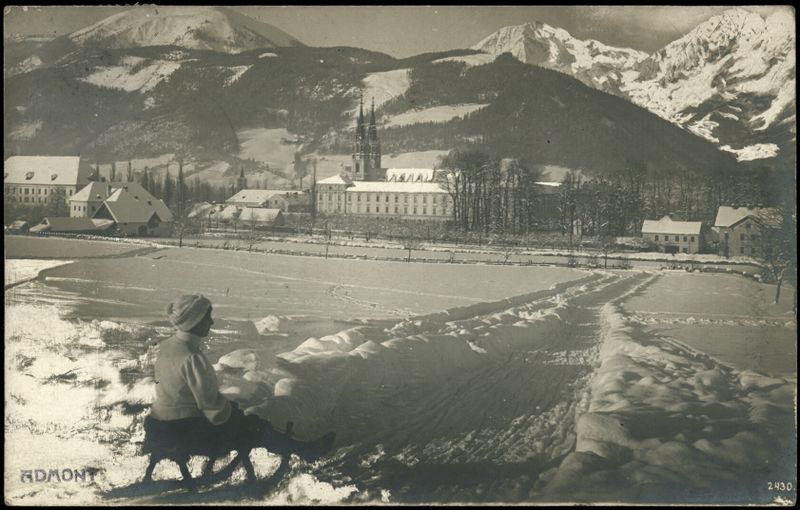Datei:Admont Schlittenfahrt 1909.jpg