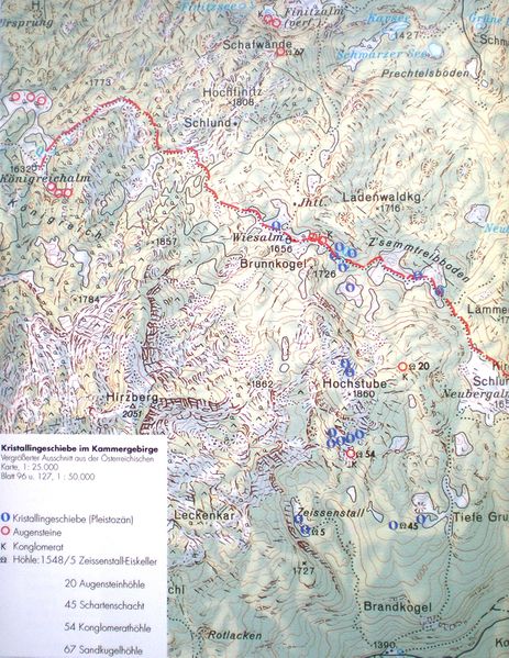 Datei:Kristallingeschiebe im Kammergebirge.jpg