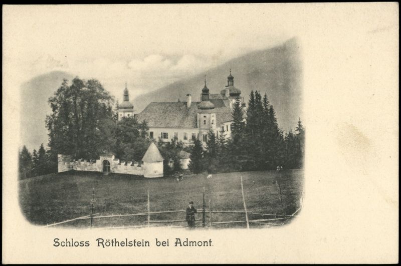 Datei:Röthelstein Schloss Admont 1907.jpg