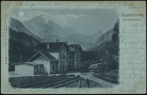 Bahnhof Gstatterboden 1899.jpg