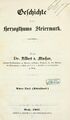 Geschichte des Herzogthums Steiermark achter Teil Ausgabe 1867.jpg