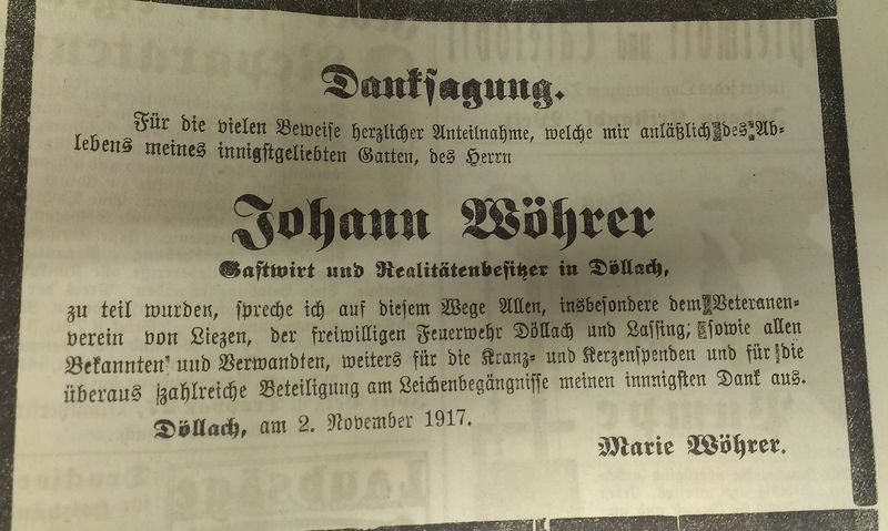 Datei:Danksagung Johann Wöhrer.jpg