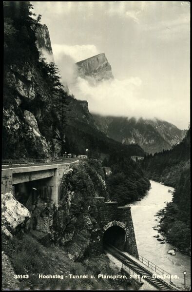 Datei:Hochsteg-Tunnel 1938.jpg