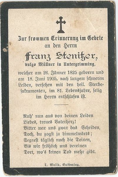 Datei:Sterbebild Franz Stenitzer 1905.jpg