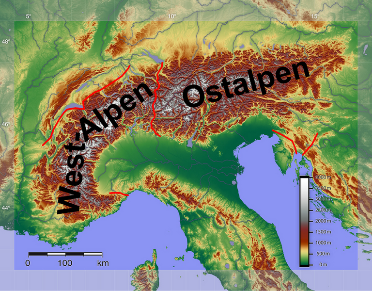 Datei:Ostalpen-Westalpen-Untergliederung.png
