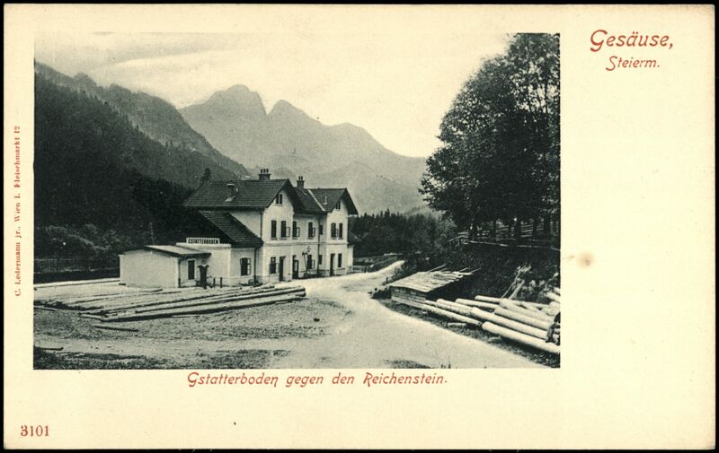 Datei:Bahnhof Gstatterboden 1907.jpg