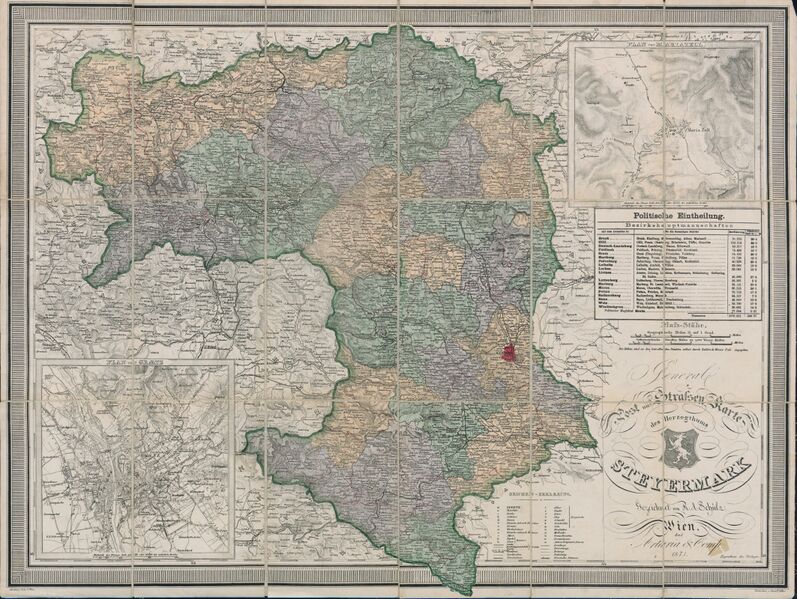 Datei:Straßenkarte Herzogtum Steiermark 1873.jpg