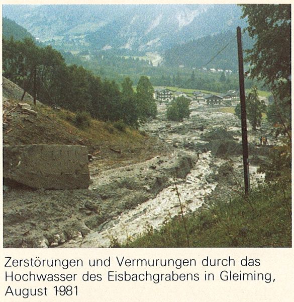 Datei:Wildbachschäden bei Gleiming 1981.jpg