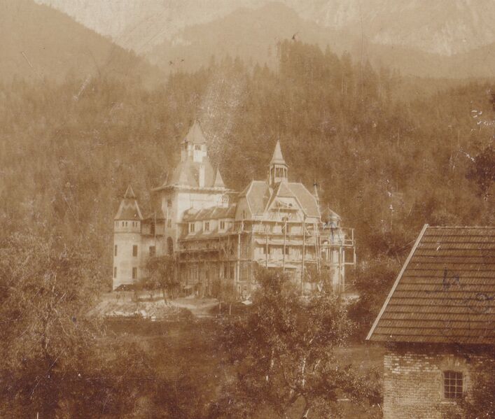 Datei:Schloss Kassegg um 1885.jpg