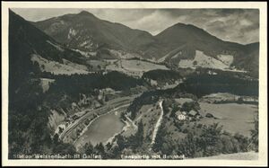 Bahnhof Weißenbach-Sankt Gallen 1927.jpg