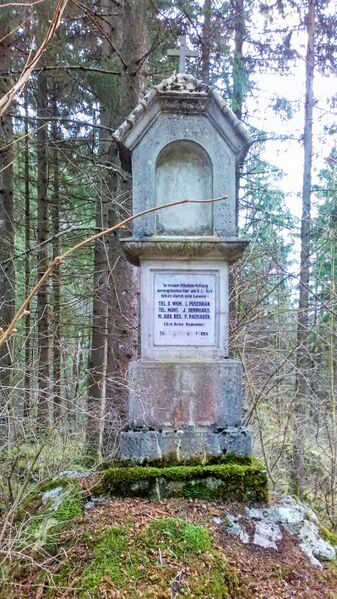 Datei:Marterl Lawinenunglück 1924.jpg