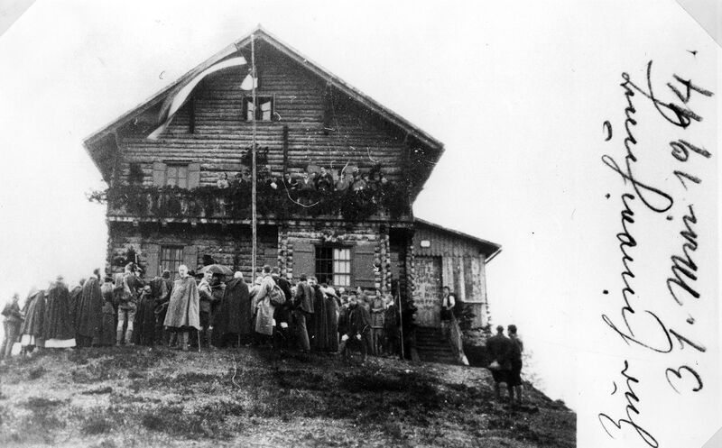 Datei:Mödlingerhütte Eröffnung 1914 (HBEA).jpg